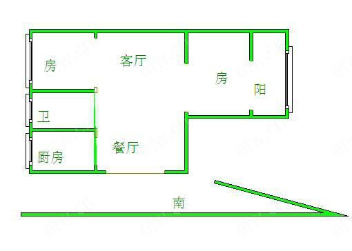 芦庄一区 2室1厅