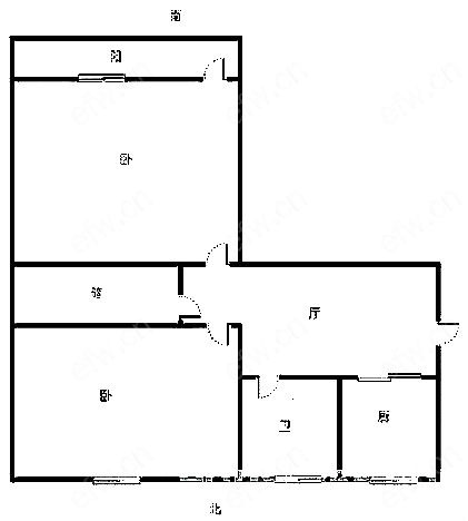 芦庄四区              2室1厅