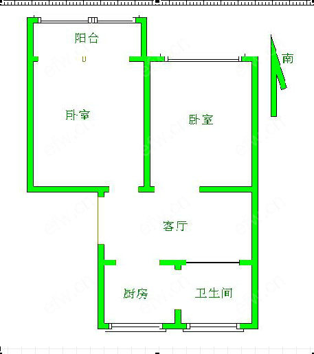 南扬新村 2室1厅