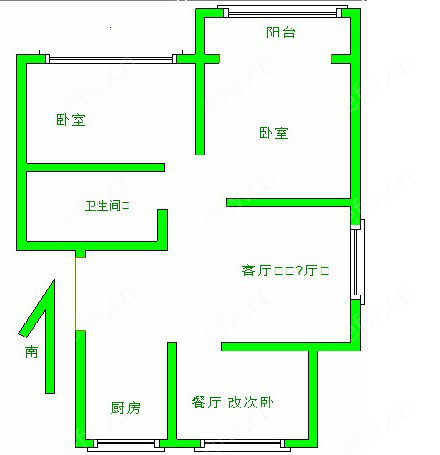 新桥花园 3室1厅，，，，，，，，，，