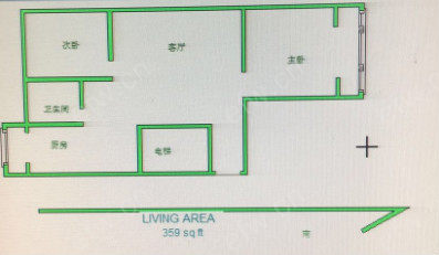 新街巷小区 2室1厅