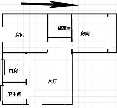 芦庄六区 2室1厅
