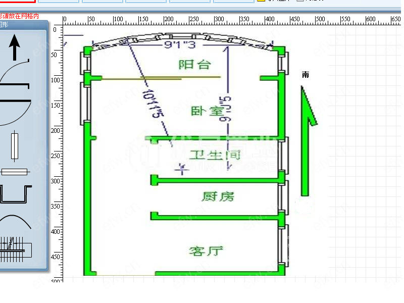 吉庆苑 1室1厅