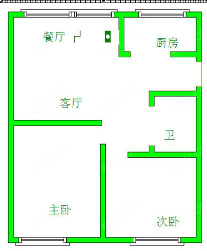 鲲鹏公寓(县前东街) 3室2厅