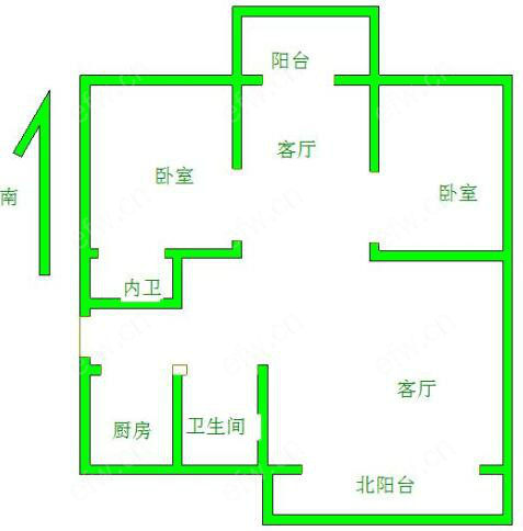 华侨城景华苑 3室2厅