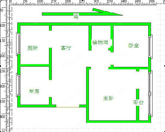 盛岸二村 2室1厅