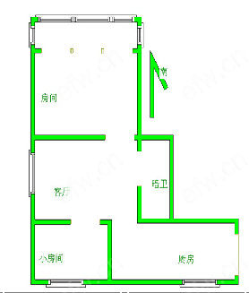 盛岸一村 2室1厅