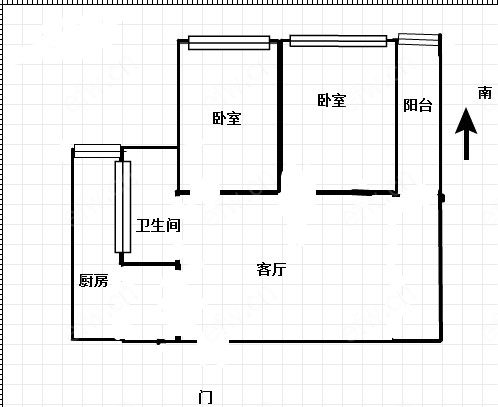 爱家金河湾 2室2厅