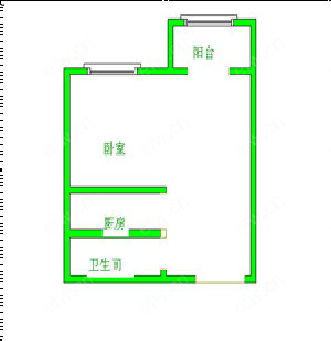 五度领寓（五洲国际装饰城E栋） 1室1厅