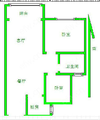 金科中心 2室2厅