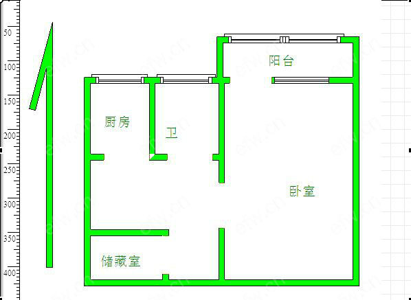 通扬新村  1室1厅