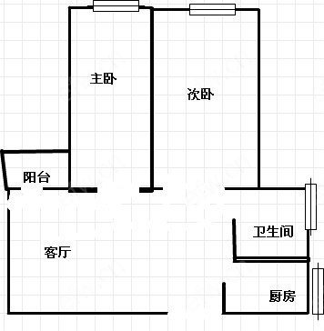 城西花园(西城纪) 2室2厅