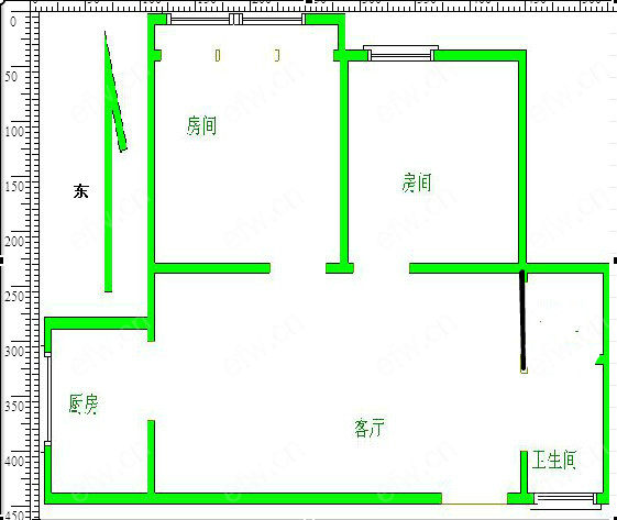 清扬新村 2室1厅