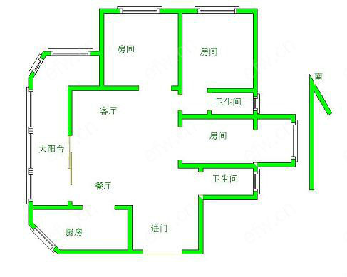 稀缺3房豪装拎包即住,新联家园尽享优雅品质,多重阳台+飘窗