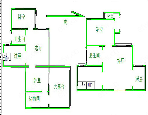 五星家园 3室2厅
