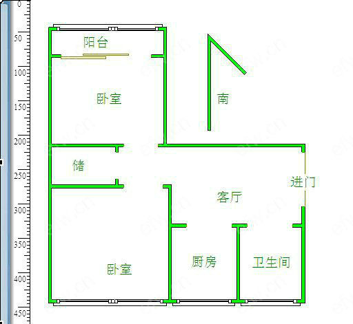 宁海里小区（一期） 2室1厅