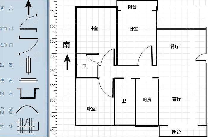 南湖家园（南区） 3室2厅