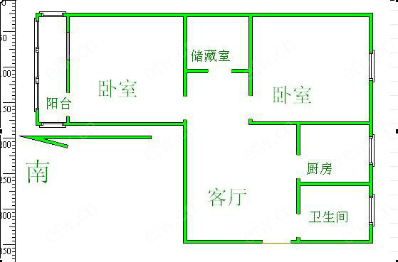 荣巷新村 2室1厅