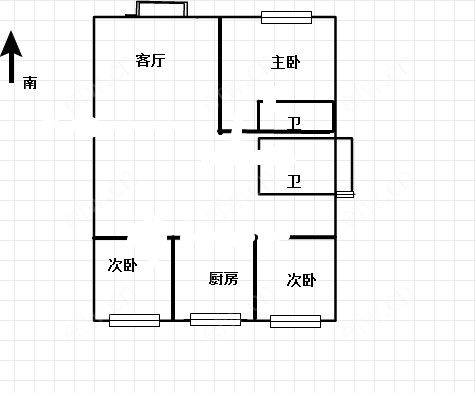 金锡南苑 3室2厅