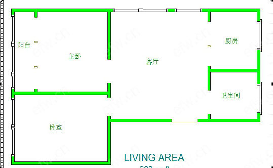 汉昌路位置好，环境优雅，134.45平米精装2房