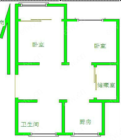 柏庄一村 2室2厅