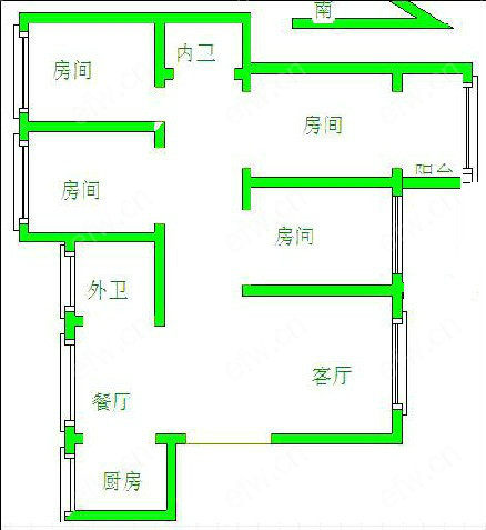 东方时代大厦 4室2厅2卫