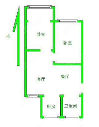 茶花苑 2室2厅