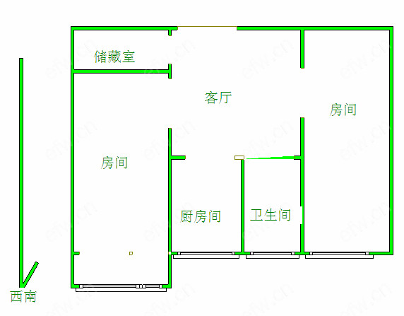 耕渎桥街 2室1厅