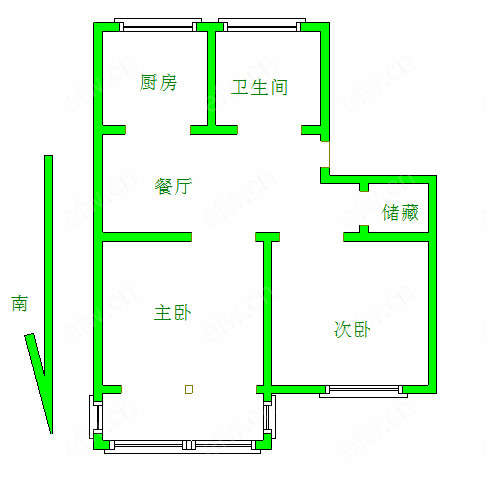 锡山新村 2室1厅好楼层