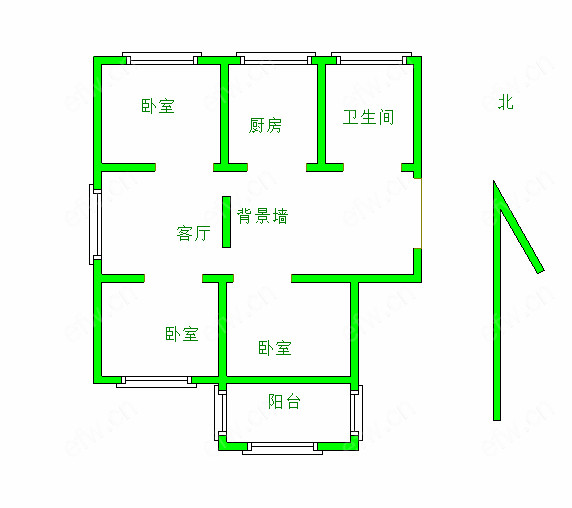 沁园新村 3室2厅