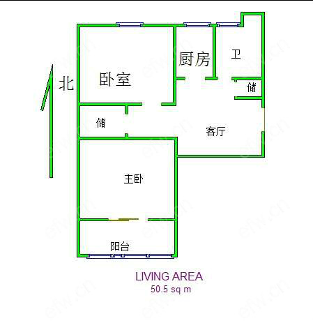 芦庄六区 2室1厅