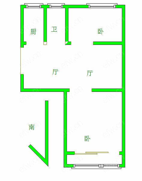 芦庄一区 2室1厅....