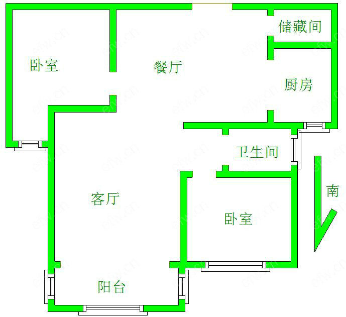 银仁御墅花园 2室2厅
