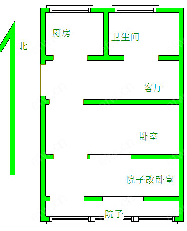 village room房 全明户型 另送家电