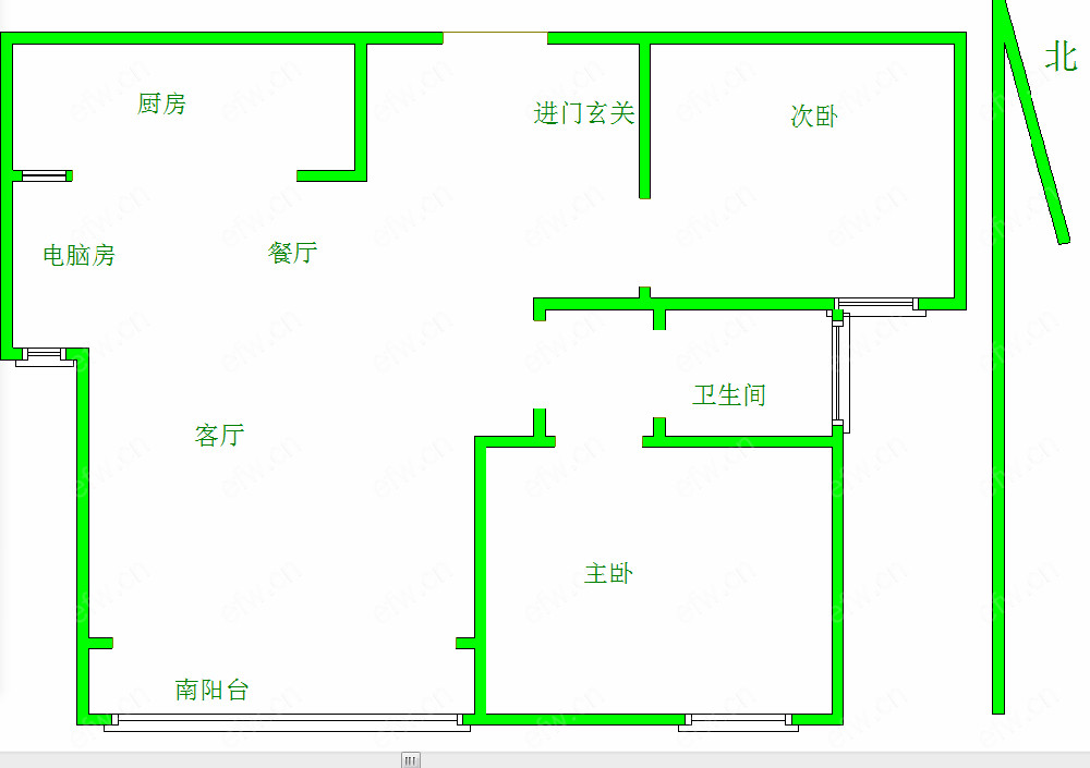 融创理想城市花园(亚美利加) 2室2厅