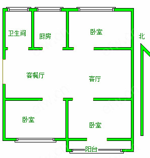 广瑞三村 3室2厅......