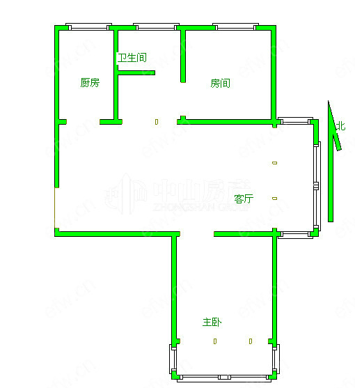 惠景家园 2室1厅