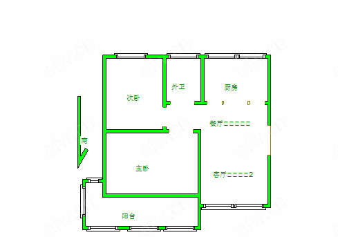 新惠园 2室2厅