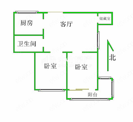 惠华新村 2室1厅.。。。。。