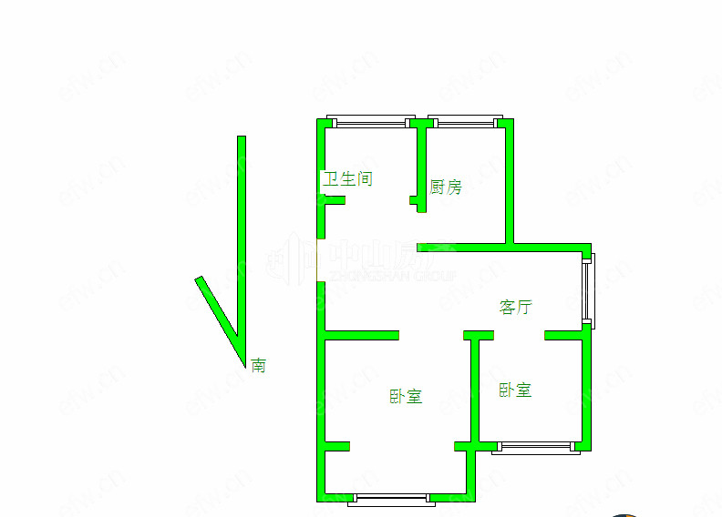 李家浜底 2室1厅，业主诚心出售