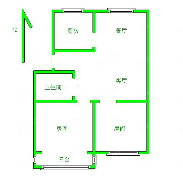 水车湾 2室2厅