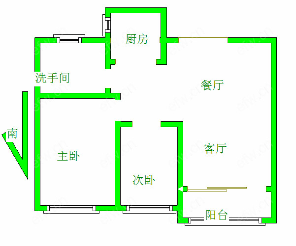 绿地世纪城四期(200-230） 2室2厅