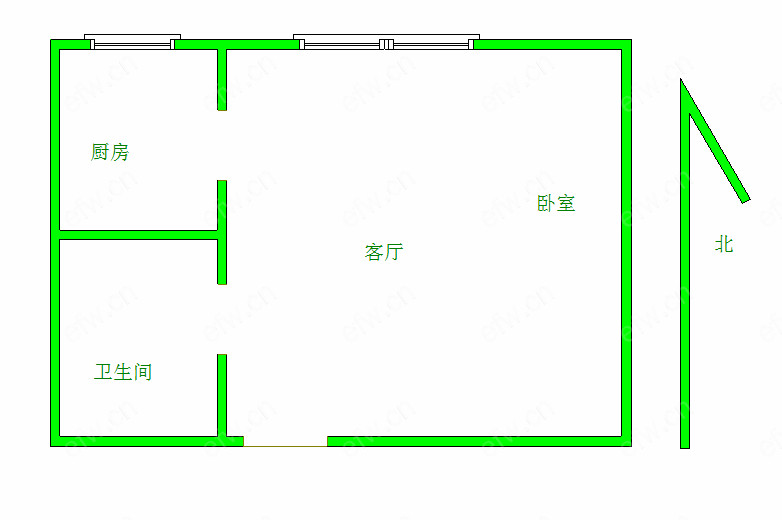 纯翠香山(香山名园) 1室1厅