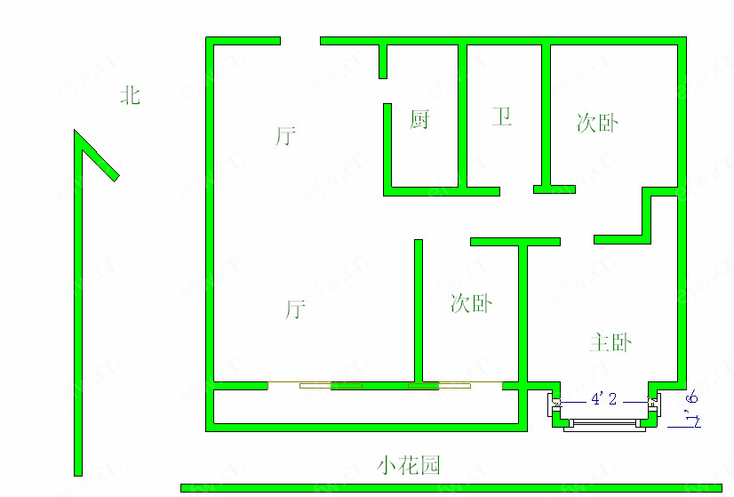 印象湖滨路劲 3室2厅