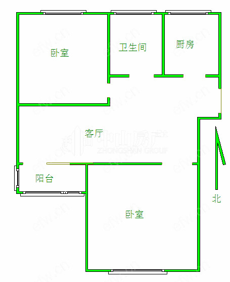 蓉湖山水（奕盛花园） 2室2厅