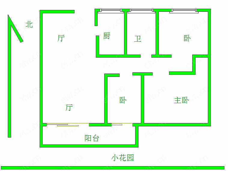 印象湖滨路劲 3室2厅