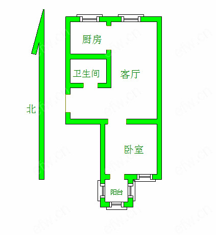 虹桥新村 1室1厅