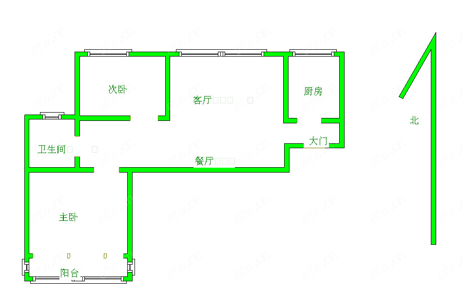 华夏泉绅(永利花苑) 2室2厅