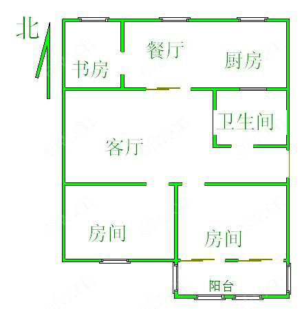 江大新村 2室2厅
