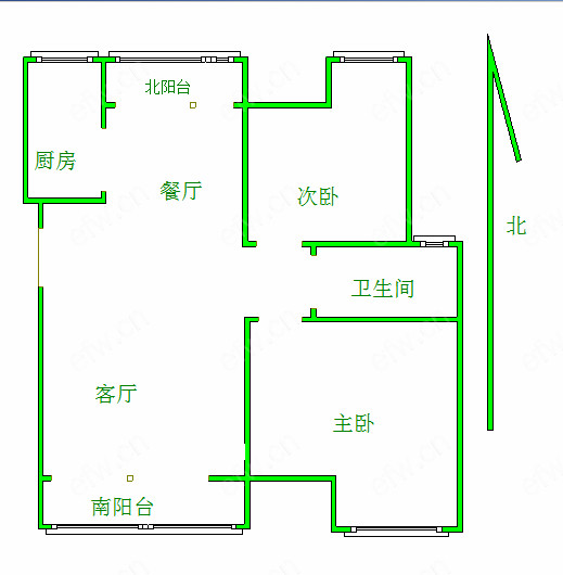 融创理想城市花园(亚美利加) 2室2厅